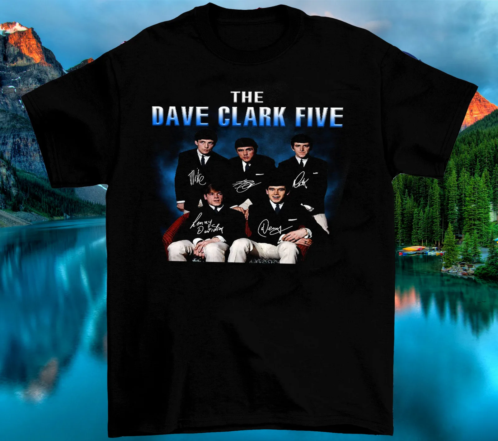 The Dave Clark Five Signature Member Gift For Fan Black  All Size Shirt AC1480