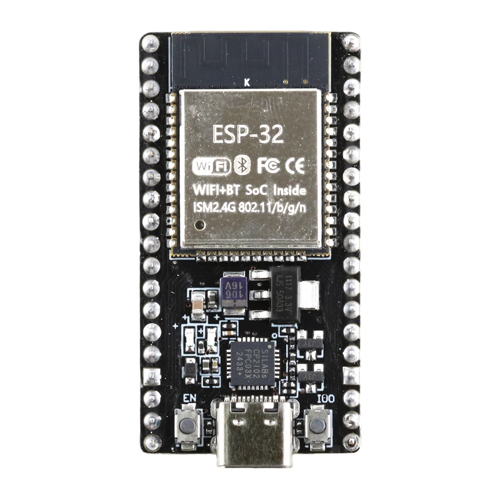 ESP-32 Entwicklungsboard 2,4G WLAN Bluetooth-Modul 30-Pin 38-Pin CP2102 Micro Type-C Ultra-Niedriger Stromverbrauch Dual-Core ESP-32 – Detail 3