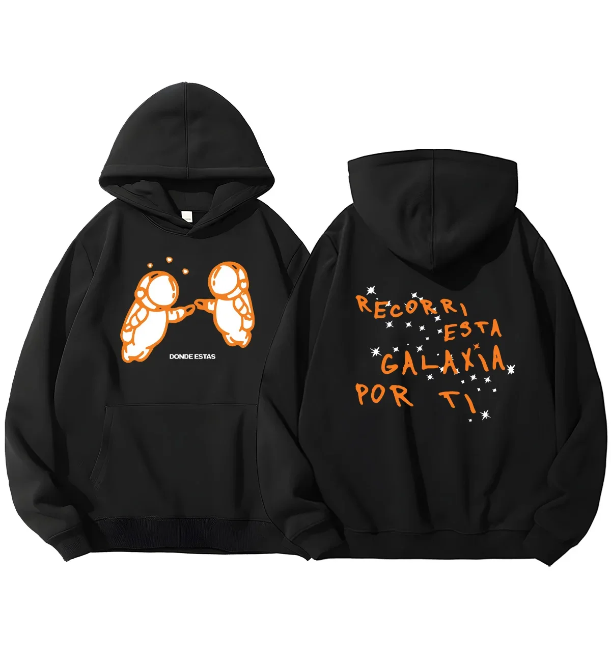 سترة بغطاء للرأس من Donde Estes Ivan Cornejo Merch ملابس الشارع للنساء Donde Estes Ivan Cornejo Merch جرافيك مطبوعة بقلنسوة للجنسين #1