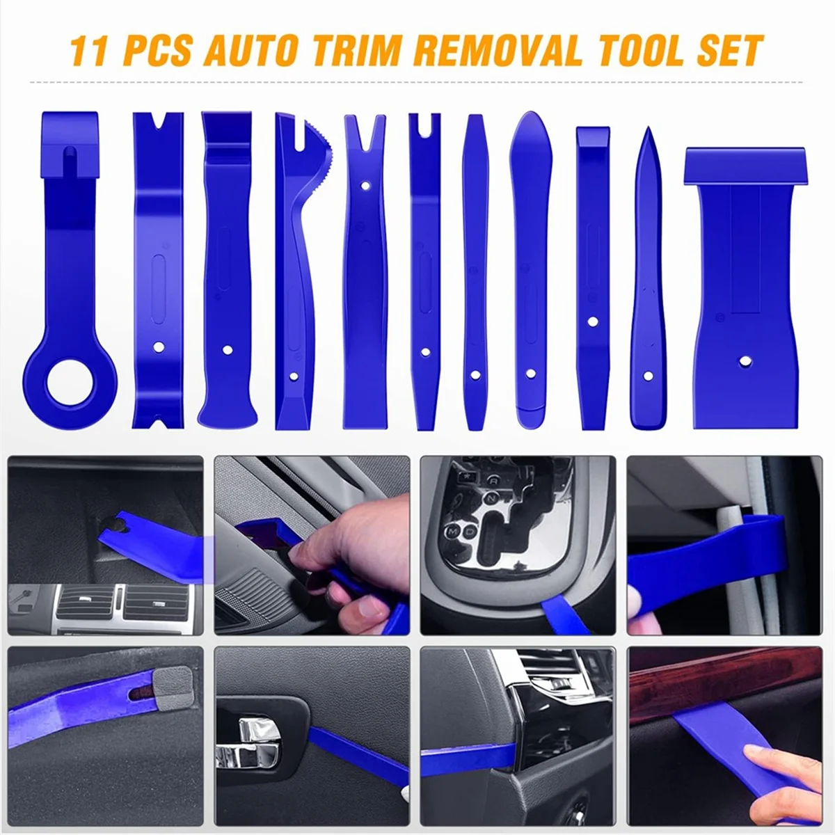 238 Pieces Trim Removal Tools, Car Push Pin Bumper Clamp Set Car Panel Radio Removal Car Clamp Fastener Terminal