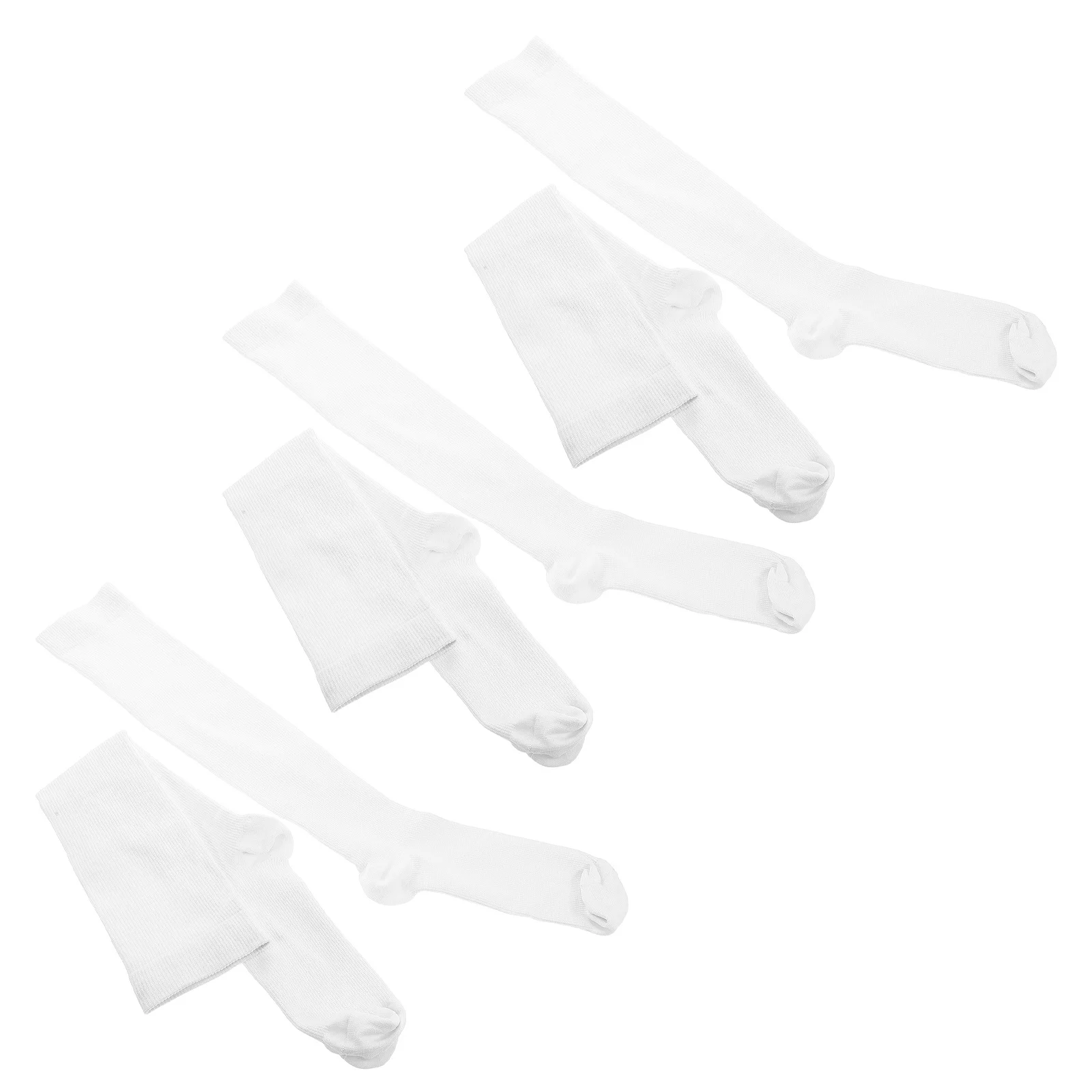 

3Pairs Mens Renaissance Compression Socks Long Length Calf Support Fatigue Reduction Breathable Athletic Socks for Running Gym