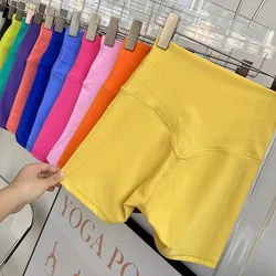 Nylon Push Up Yoga Shorts High Waist Sports Shorts Women Stretch Gym Running Legging Women Soften Workout Shorts Yoga Clothing