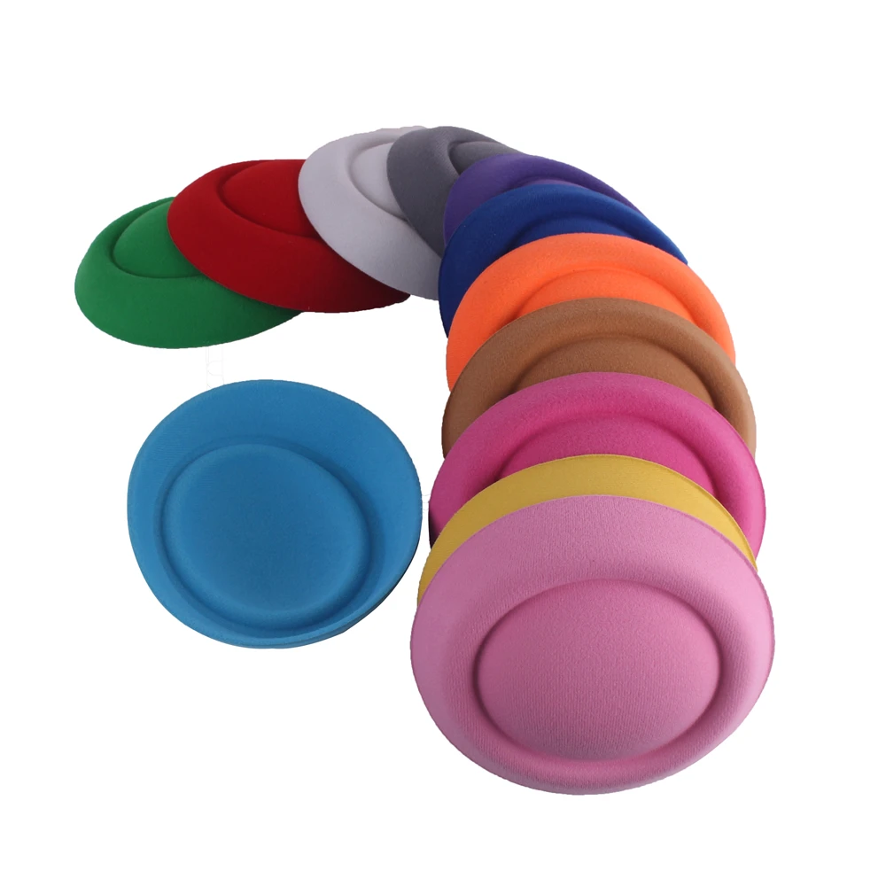 17CM podstawy fascynatora panie ślubne fascynator baza fascynatory kapelusze DIY akcesoria do włosów pani czapka millinery chapeau de mariée
