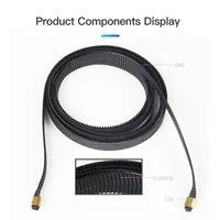 CREALITY 3D Parts CR-10 S5 X Axis/Y Axis Black Synchronous Belt Kit 2GT With Copper Sets 3D Printer Parts