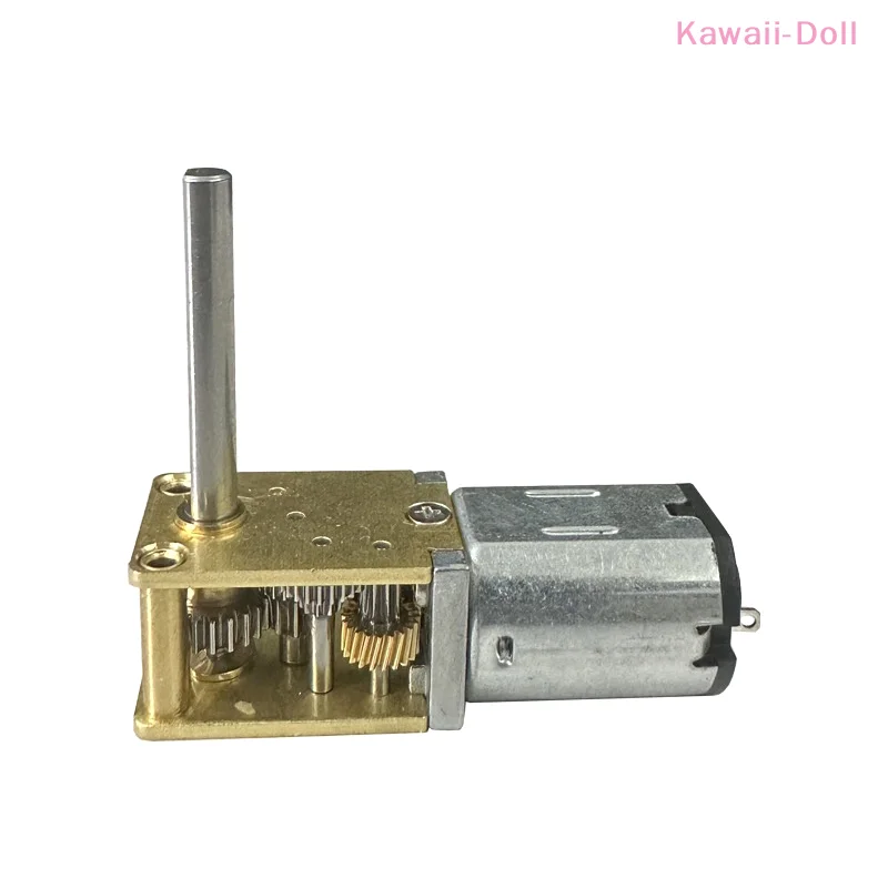 [DO]Mini Gear Motor Micro Worm Gear Reducer Brush DC Motors Electronic Devices 1218GE-N20 DC 12V (to 6V 3V)[DO]