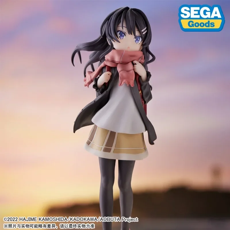 Luminasta Rascal حقيقي لا يحلم شخصية أنيمي Senpai فتاة أرنب ، ألعاب الحركة Sakurajima Mai ، هدية للأطفال ، نموذج
