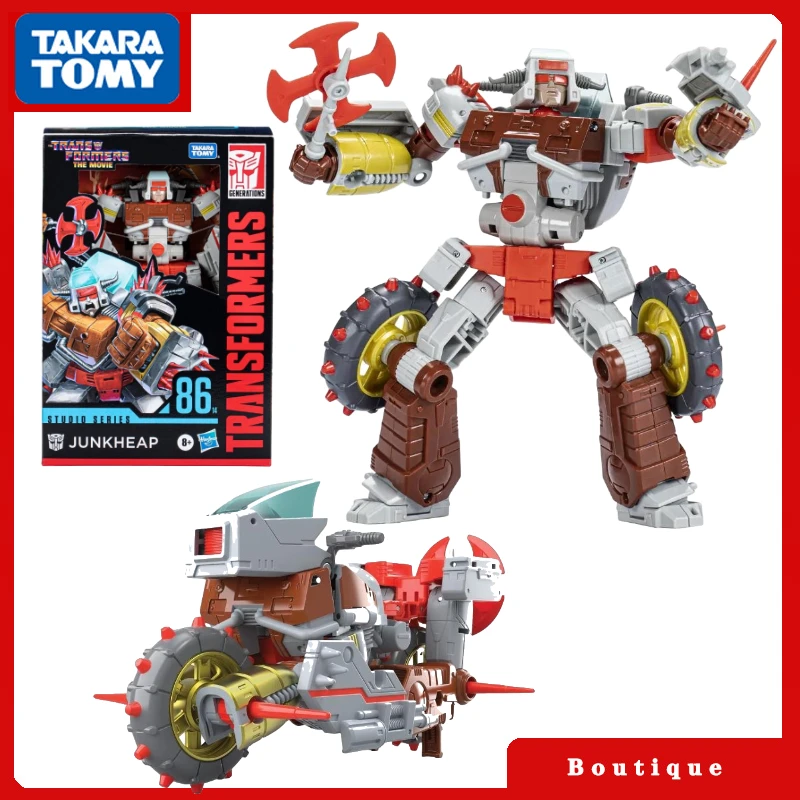 In Stock Transformers Toys Studio Series SS86-14 Voyage Class Junkheap Action Figures Collectible Gifts Classic Hobbies