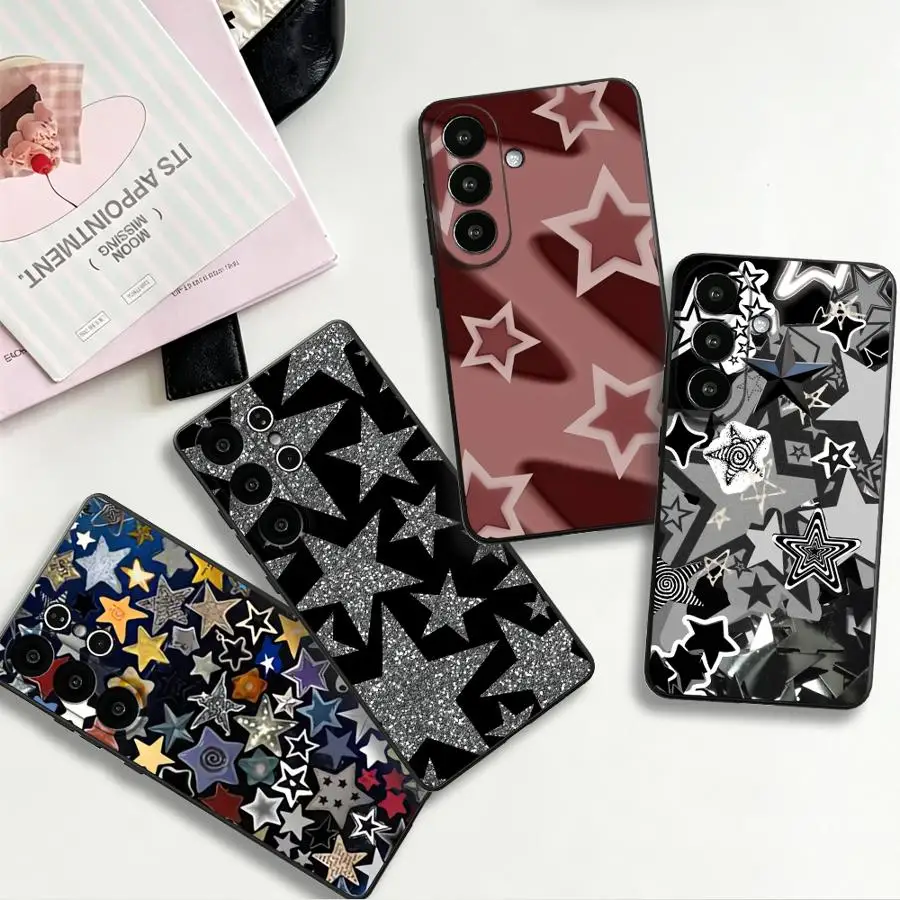 Dark Star Cute Case for Samsung Galaxy S26 Ultra S21 FE S10 S9 S24 S23 S25+ S20 Note 20 8 9 10 S25 Plus S26+ Phone Cover S24+