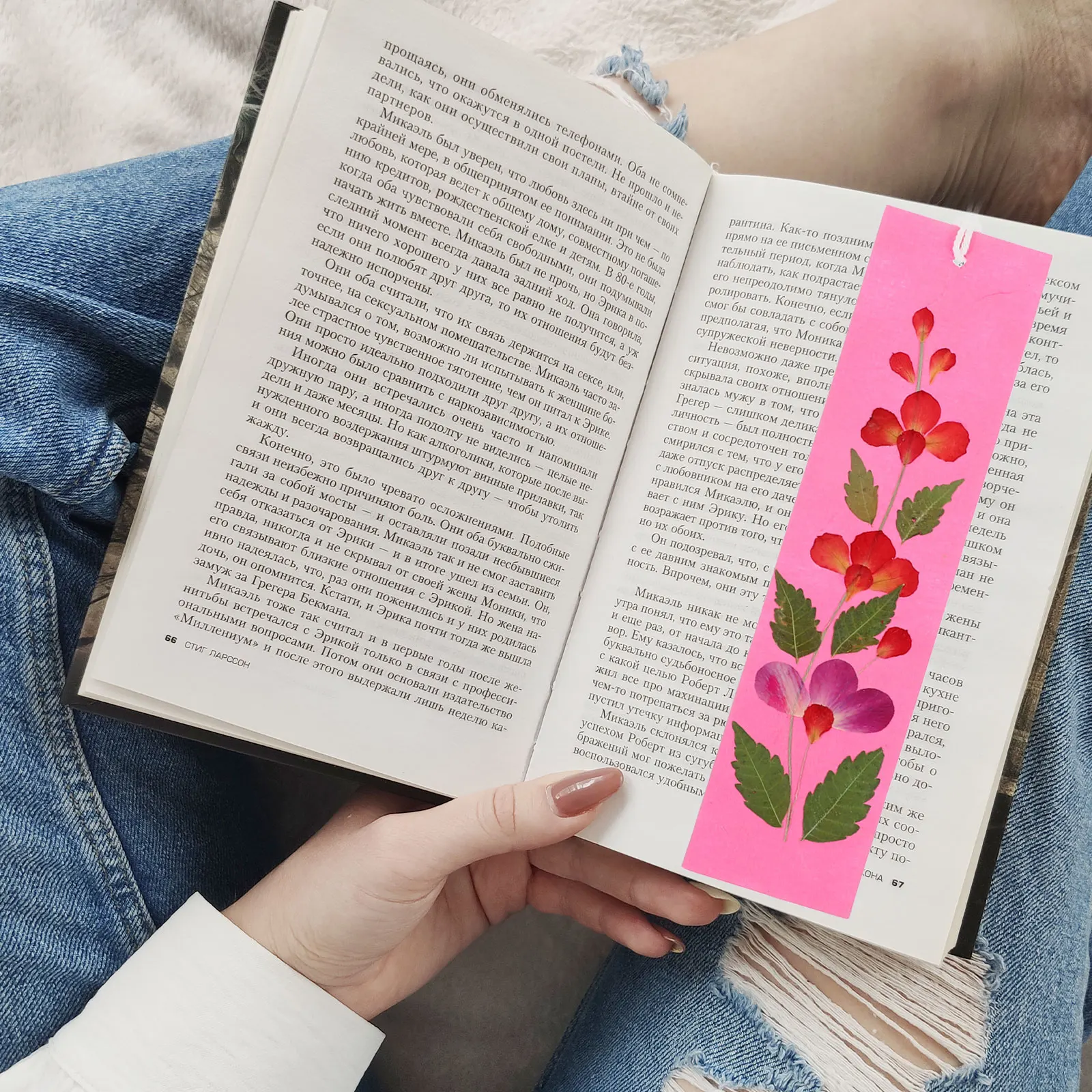 

4pcs Dried Flower Bookmarks Natural Creative Paper Bookmarks for DIY Crafts Study Travel Gifts Exquisite Bookmark
