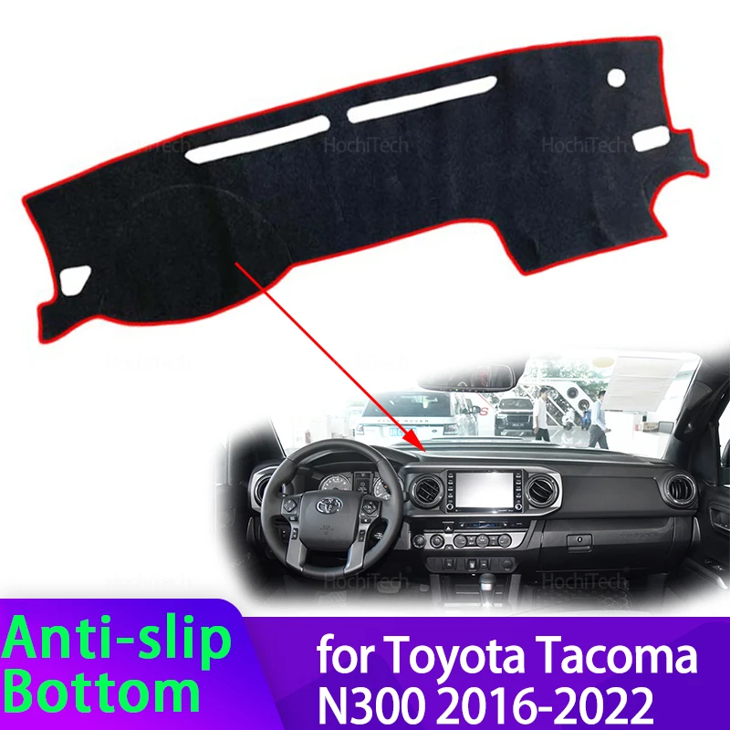 

For Toyota Tacoma N300 2016 2017 2018 2019 2020 2021 2022 Dashboard Mat Dashmat Cover Pad Sunshade Carpet Accessories