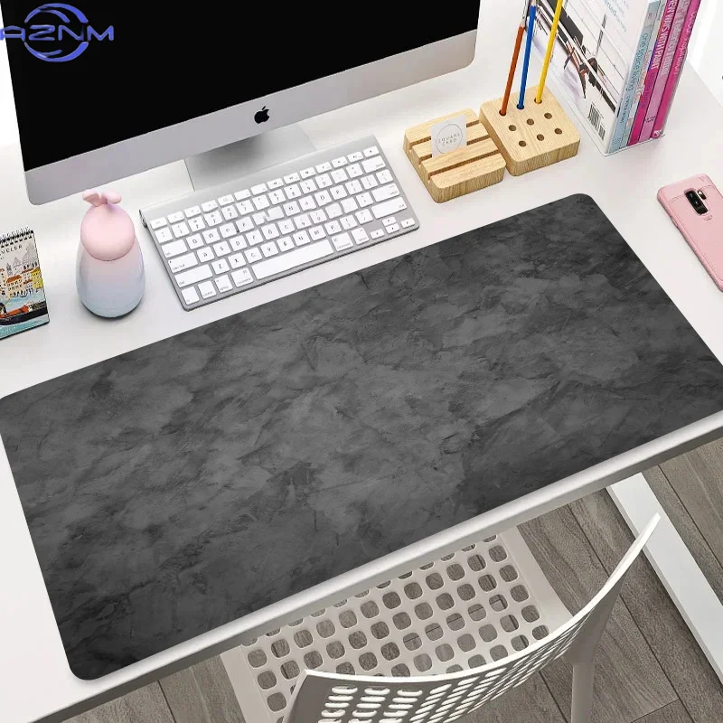 XXL Grey Series Desk Mats Large Game Mouse Pad Non-slip Rubber Based Washable Carpet for Office Laptop Notebook PC Mice Keyboard