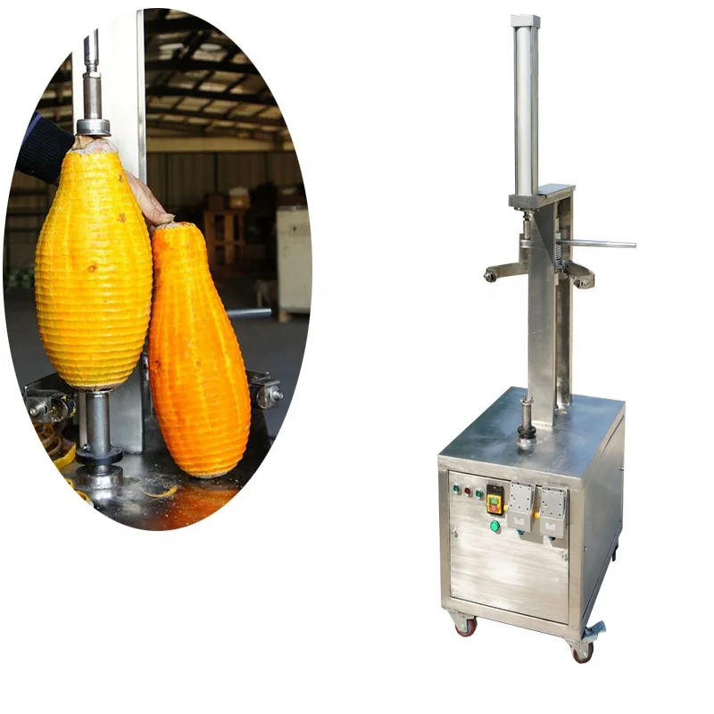 Melon and Fruit Peeling Machine Dragon Fruit Peeling Seed Removing Pulping Machine