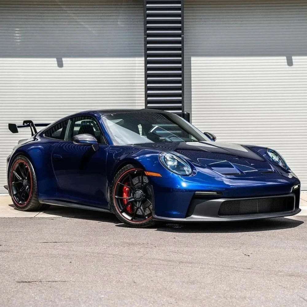 

PET Gentian Blue Metallic Car Vinyl Film Wrap Sticker Decal Decoration Self Adhesive Sticker Car Film Auto Motorcycle Accessory