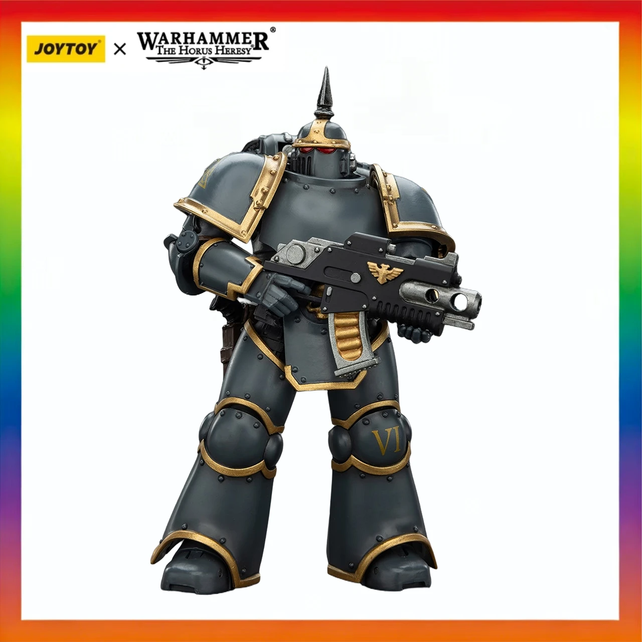 

Оригинальная фигурка JOYTOY Space Wolves MK IIl Tactical Legionary 1/18, модель для коллекционирования, подарок