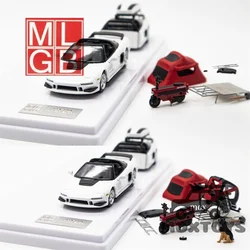 MLGB model 1:64 NSX TRA White Diecast Model Car