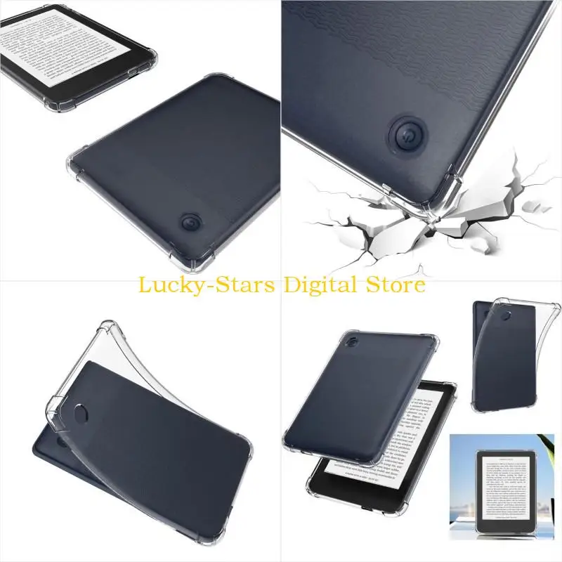 

T3EE Clear TPU Case For Libra 2 (7") Shockproof Lightweight Soft Protective Covers