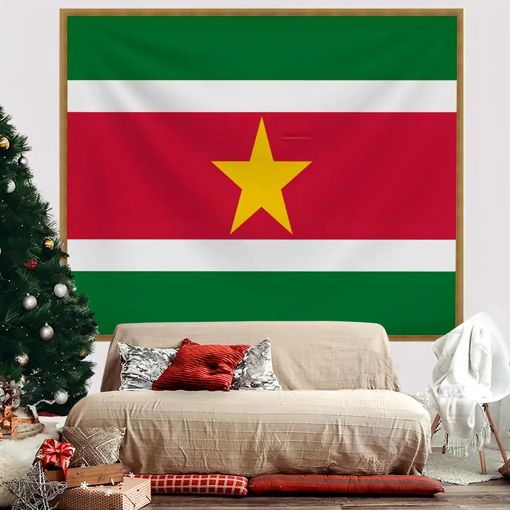 Suriname COOL Tapestry Living Room Bedroom Wall Decor Wallpaper Backdrop Cloth With Clips 3