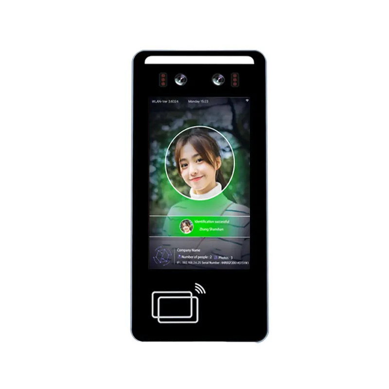 5 inch facial recognition attendance machine access control system all-in-one machine facial recognition NFC  swipe end point