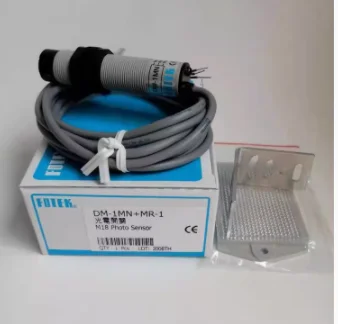 

DM-1MN FOTEK M18 Mirror Reflex Type Photoelectric Switch Sensors 100% Original & New PHOTO SENSOR DM-1MN+MR-1