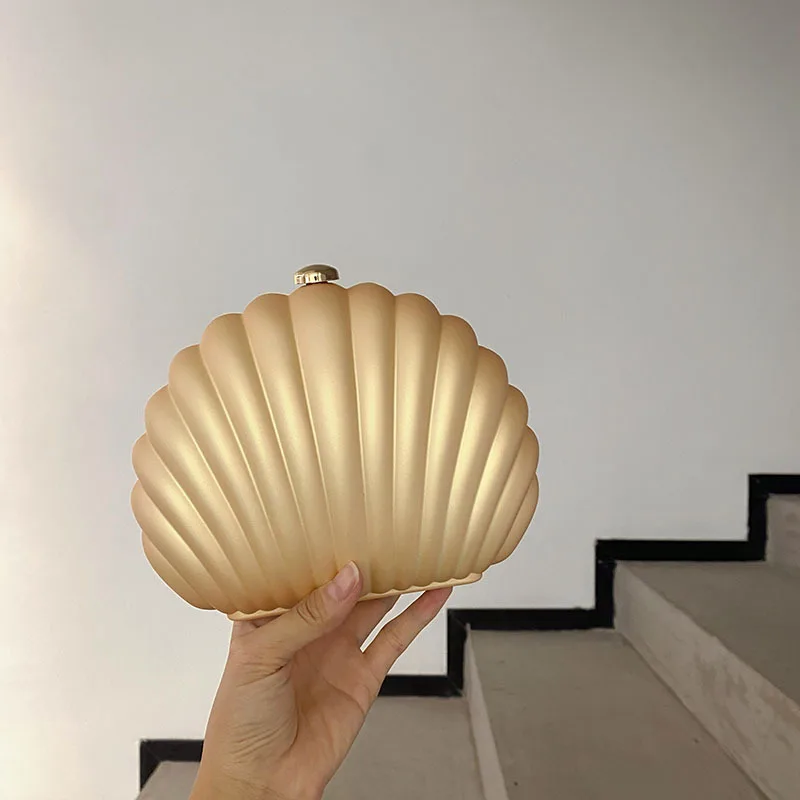 جديد الاكريليك صدف مساء حقيبة صغيرة للنساء موضة حفل زفاف محفظة مخلب سيدة صندوق صغير حقيبة المحافظ نسيج ممتاز #4