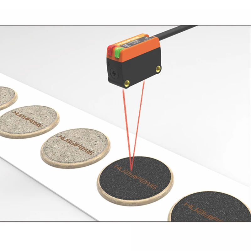 

DC12~24V visible red beam 300mm induction PNP background suppression photoelectric sensor special price