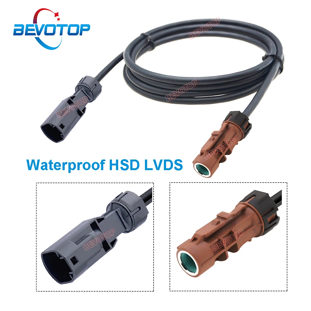 1PCS Waterproof HSD LVDS Video Line Camera Connection Cable for Benz GLE320 GLE400 GLE3AMG GLE300 GLE350 GLS350 GLS400 GL400