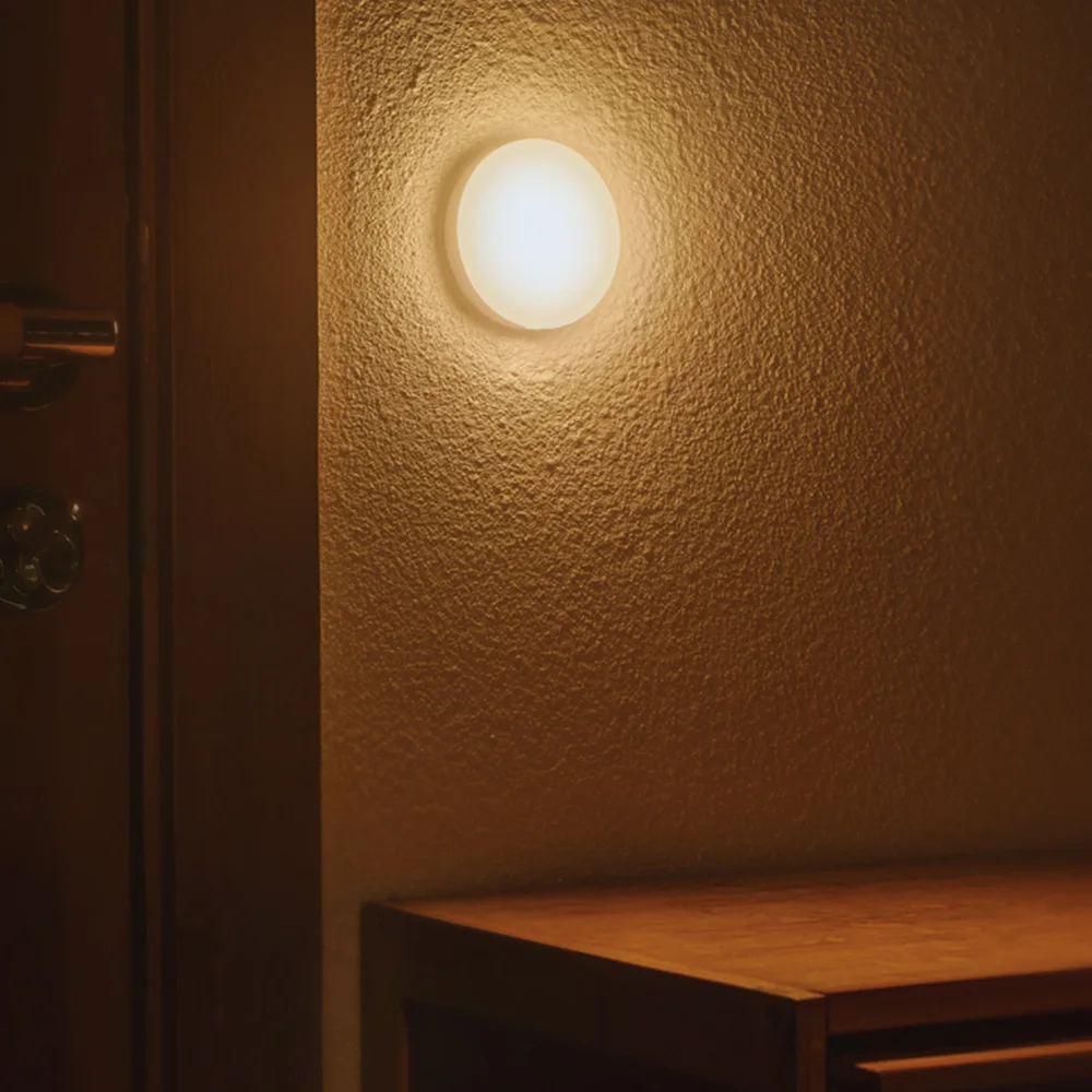 8 LED Under Cabinet Light Smart Human Body Sensor Eye Protect Night Lamp For Bedroom Wardrobe Corridor Toilet Midnight Lighting