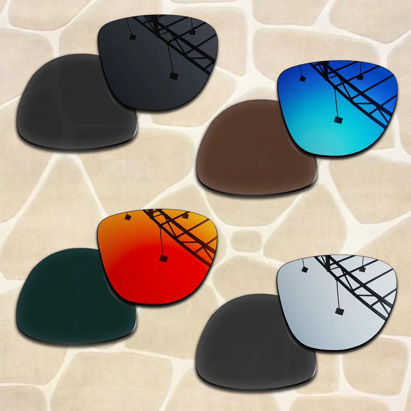 

15+ цветов сменных линз для оправы солнцезащитных очков Oakley Frogskins OO9013, устойчивые к царапинам и 100% поляризованные