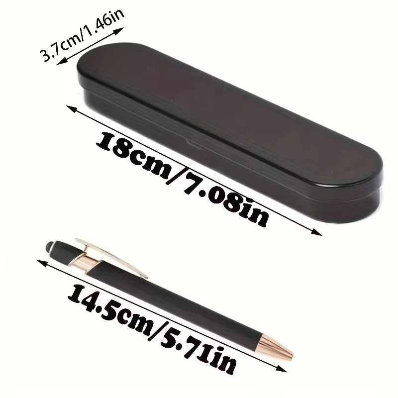 A Custom Luxury Ballpoint Pen Set (with Pen Case), Perfect for Mother's Day, Birthdays, and Other Occasions, Also a Gift for Teachers, and Suitable for Office and Study Needs. Professional Business Stationery, Unique Birthday and Christmas Gifts, Available in Various Colors, Ideal for Gifting, High-Quality Touch Screen Pens, Father's Day, Christmas, Teacher's Day, Valentine's Day, Holiday Gifts