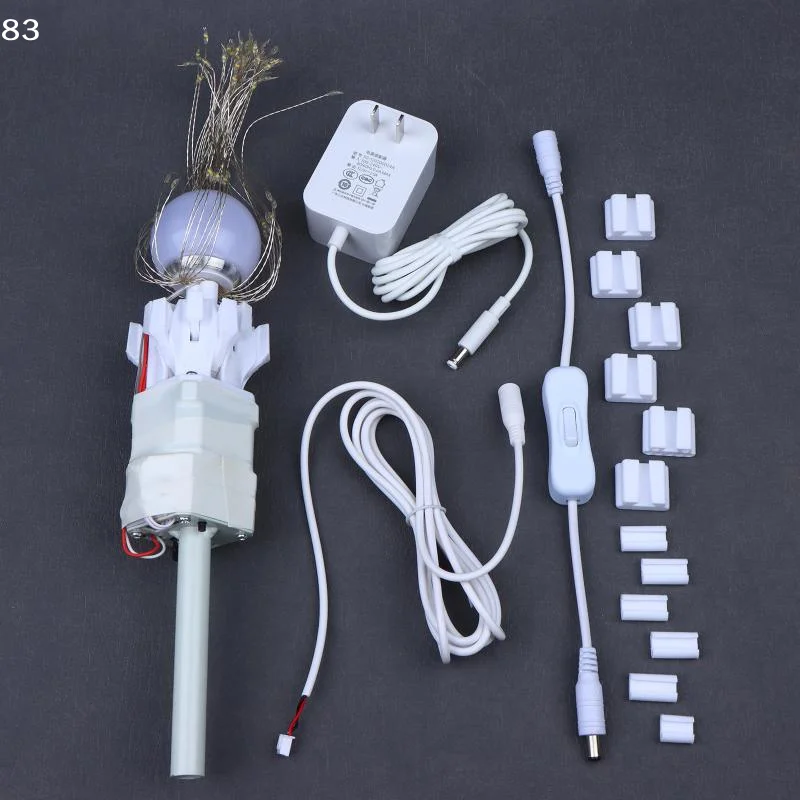 

DIY Electric Flower Opener Artificial Flower Automatic Flowering Motor Mechanical Luminous Flowering Device Wedding Decoration
