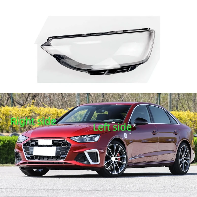

Для Audi A4 S4 RS4 2020 2021 2022 2023 2024 корпус фары автомобиля крышка фары замена абажура линзы фары стекло
