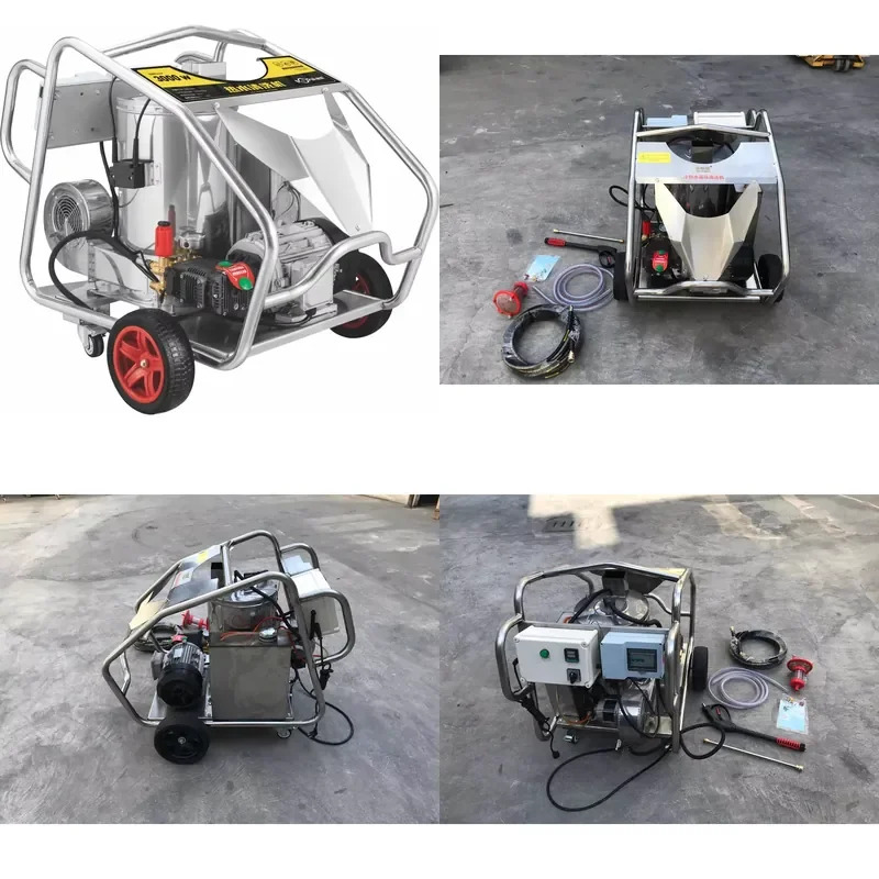 for Hot and Cold Water Pressure Cleaner Strong Pollution Removal Tool High Power Washing Machine for Car Home Garden Cleaning