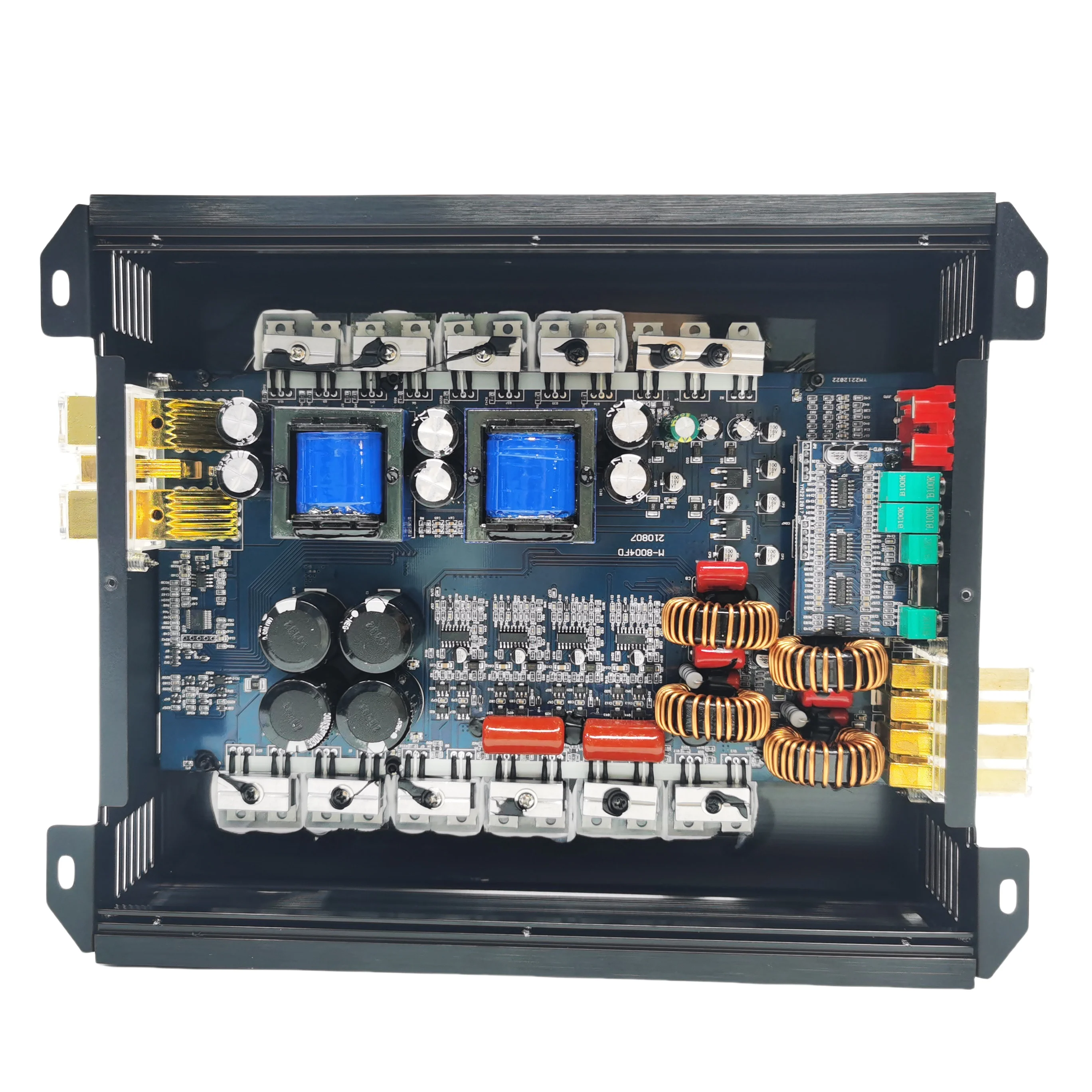 China Factory's Professional 12V 4ohm  Subwoofer Amplifier Car Audio Amp Car Audio Amplifier 4-Channel  Audio System 4 Channel