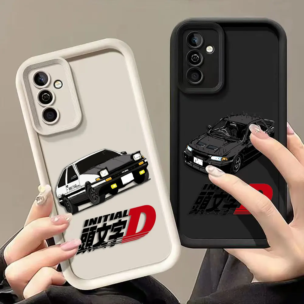 

I-Initial D AE86 Tail Light Vehicle Phone Case For Samsung Galaxy S26 S25 S24 S23 S22 S21 FE S20 ULTRA PLUS TPU Case Shell Cover
