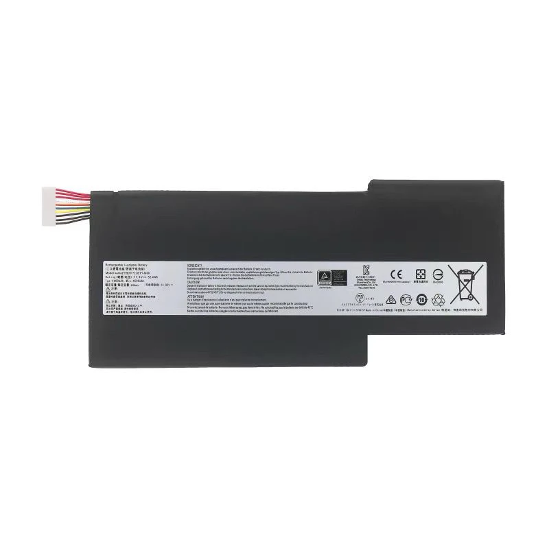 

BTY-M6K BTY-M6J Laptop Battery for MSI MS-17B4 MS-16K3 GF63 Thin 8RD 8RC GF75 Thin 3RD 8RC 9SC GF65 Thin 10SDR 11.4V 52.4Wh