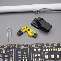 1/6 EASY&SIMPLE ES26058RB DUTCH DSI Soldier Mini Toy Weapon Model the Secondary Weapon Black Holster PVC Material For 12