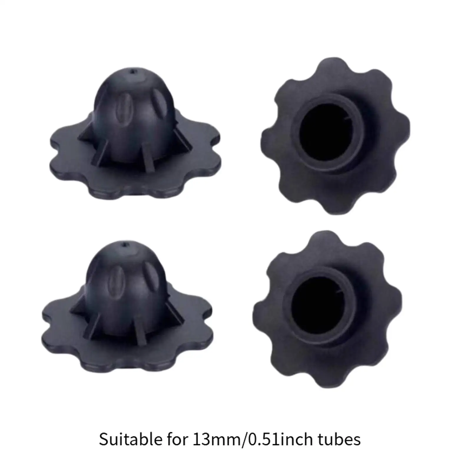 Chair Leg Protector Plastic Foot Cover Pad Floor Shield for Folding Moon Chair Camping Picnic