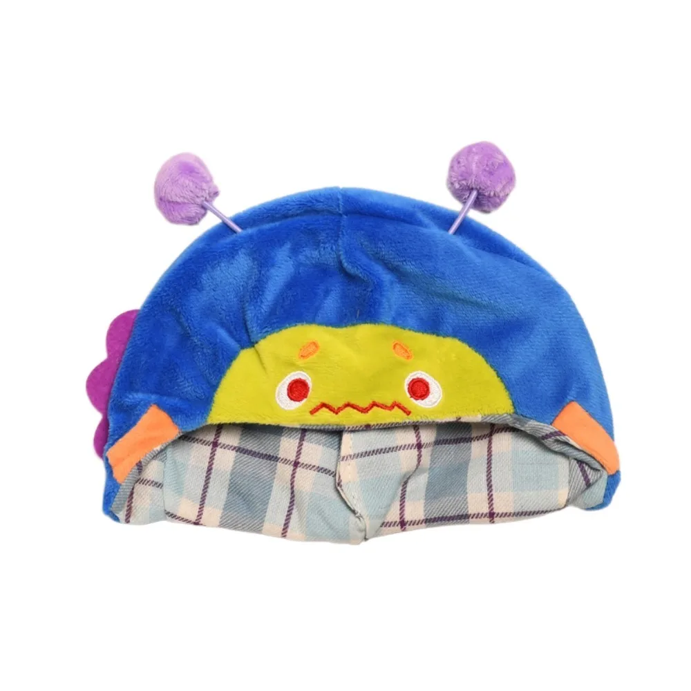 Puppe Zubehör Cartoon Puppe Plüsch Hut Tier Plüsch Puppe Tier Ohr kappe Kopf bedeckung niedlichen 20cm Puppe