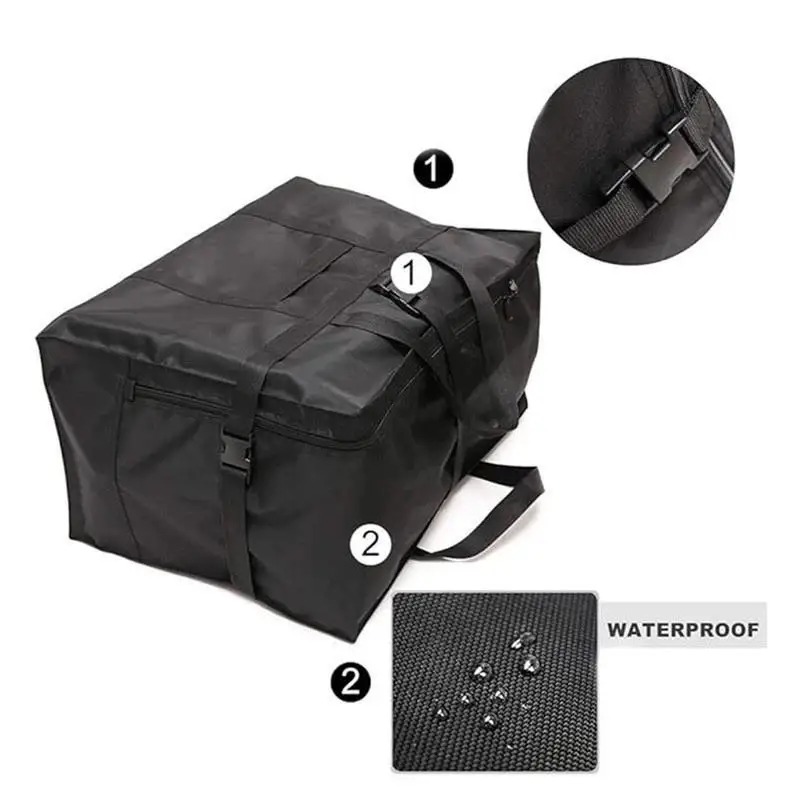 Aufbewahrungstasche aus Oxford-Gewebe, Verstärkte Große Kapazität, Umzugstasche, Kleidung, Decken, Sortierung, Aufbewahrungstasche für Gepäck – Detail 5