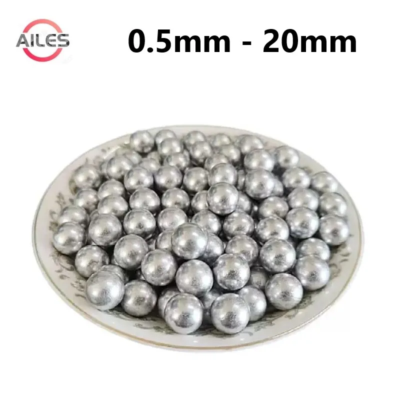 

Solid Aluminum Balls 1060 1070 Pure Aluminum 0.5mm 1mm 2mm 3mm 4mm 10mm 17mm 18mm 19mm 20mm High Quality Smooth Aluminum Beads