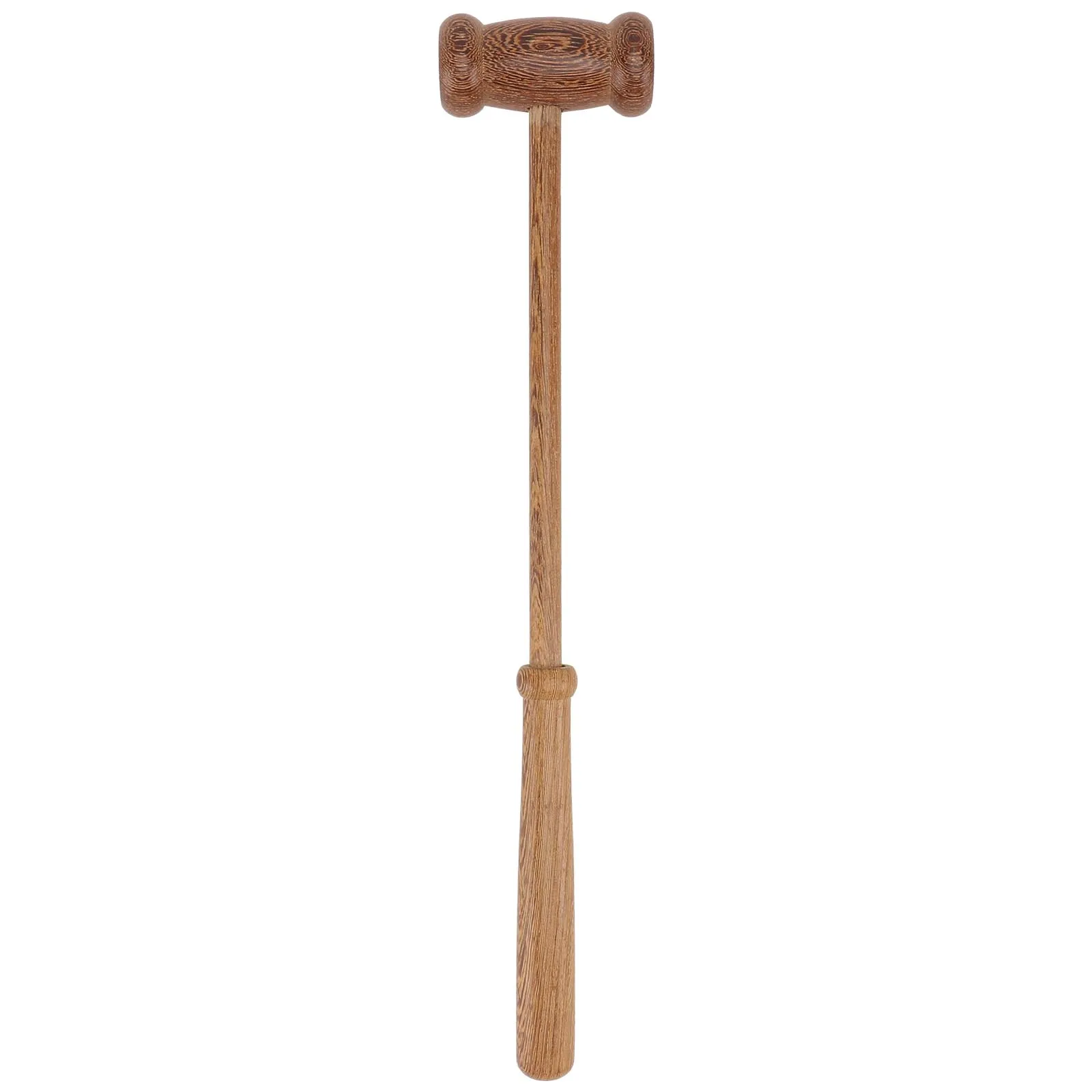 

Wooden Massage Hammer Handheld Back-beating Fitness Tool Portable Long Handle Body Massager Neck Waist Buttocks Legs Feet