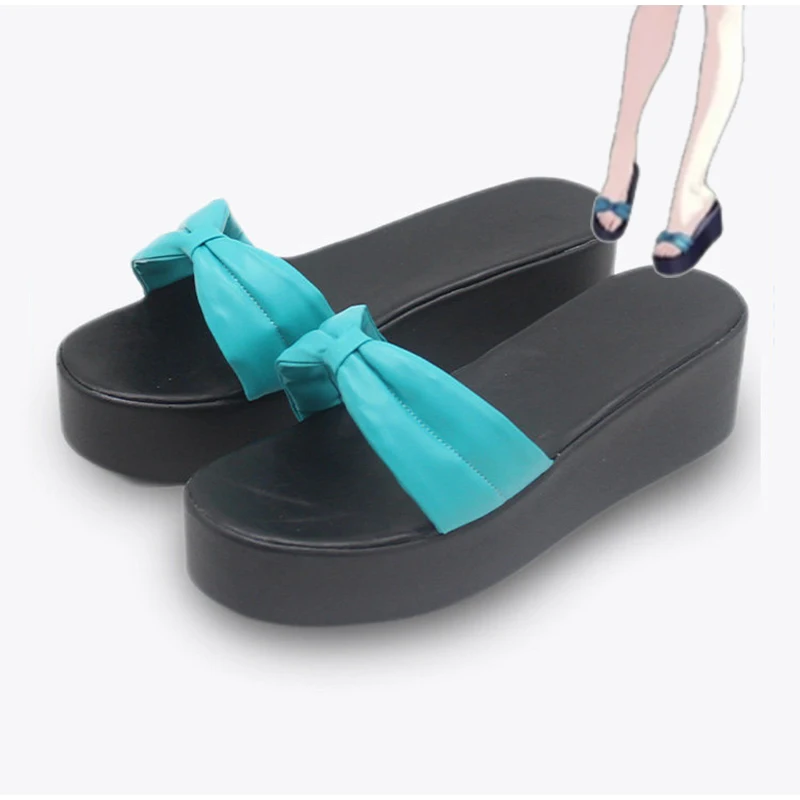 chaussures-de-cosplay-game-kuromi-serika-en-cuir-pu-bottes-de-carnaval-d'halloween-accessoire-de-cosplay-sur-mesure