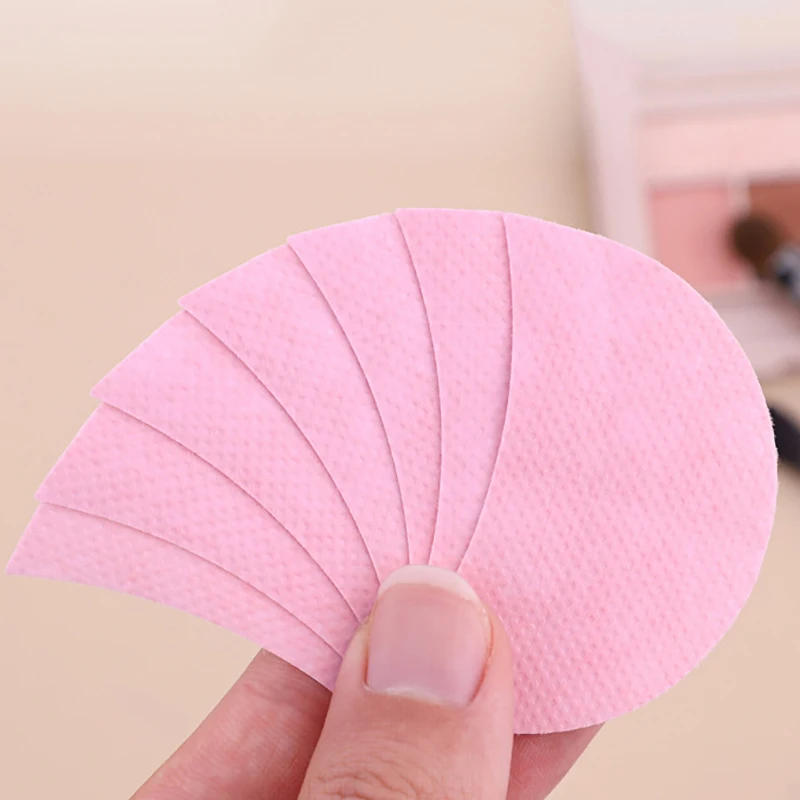 Parche adhesivo desechable para pestañas, protectores de sombra de ojos, almohadillas para ojos, parche para extensión de pestañas, herramientas de maquillaje