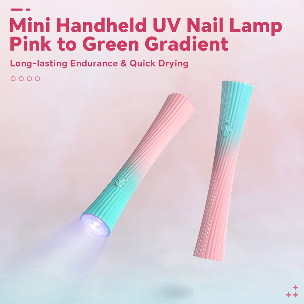 Mini lampe à LED UV pour vernis à ongles, longue durée, séchage rapide, portable, soin des ongles, traitement, équipement de manucure, 1 pièce