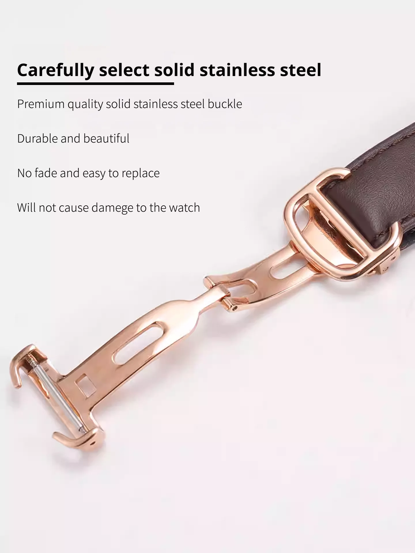 Exquisite craftsmanship smooth - огляд і ціна Leather Strap Quick Release