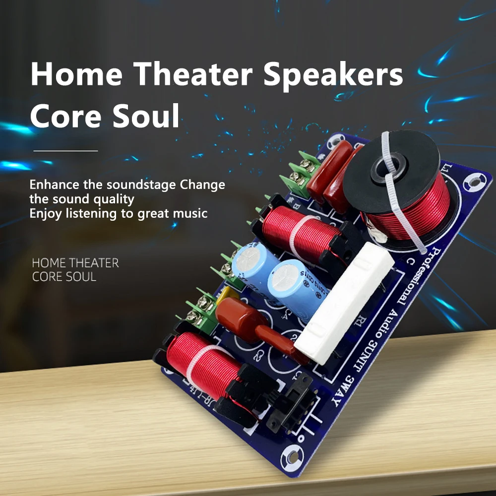 Imagem -03 - Crossover de Alta Fidelidade para Home Theater Audiófilo Hifi Modificado Vias Vias 250w