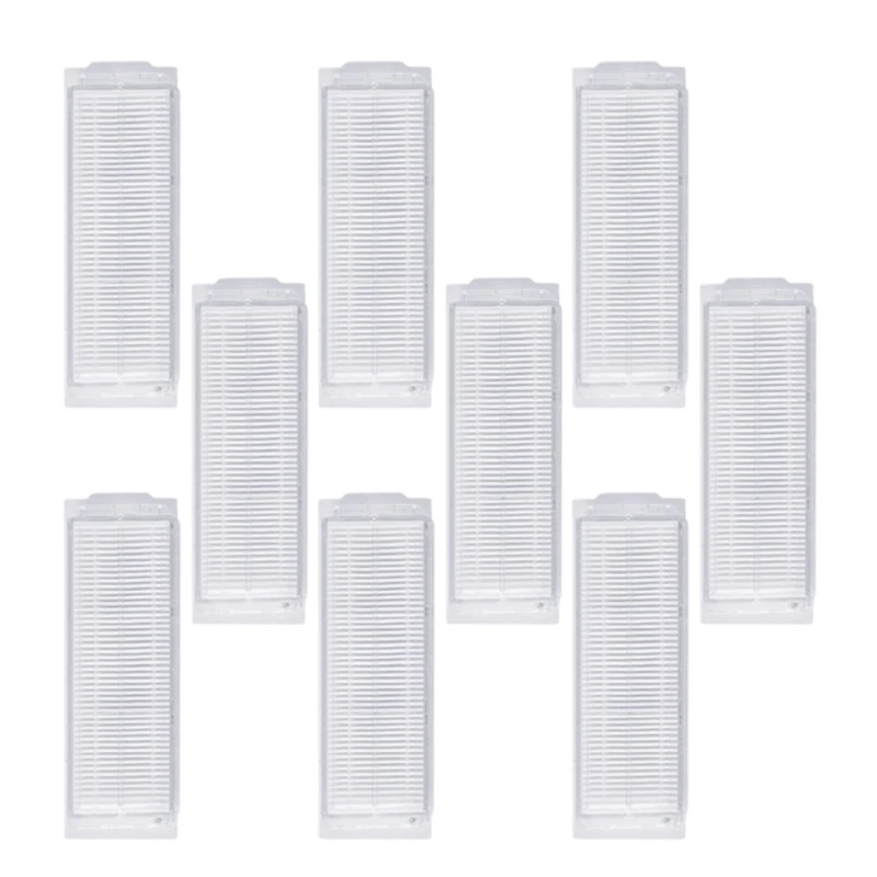 9ชิ้นสำหรับหุ่นยนต์ดูดฝุ่น Xiaomi Mi 2S /mop p/mop pro/ XMSTJQR2S/อะไหล่แผ่นกรอง HEPA STYTJ02YM