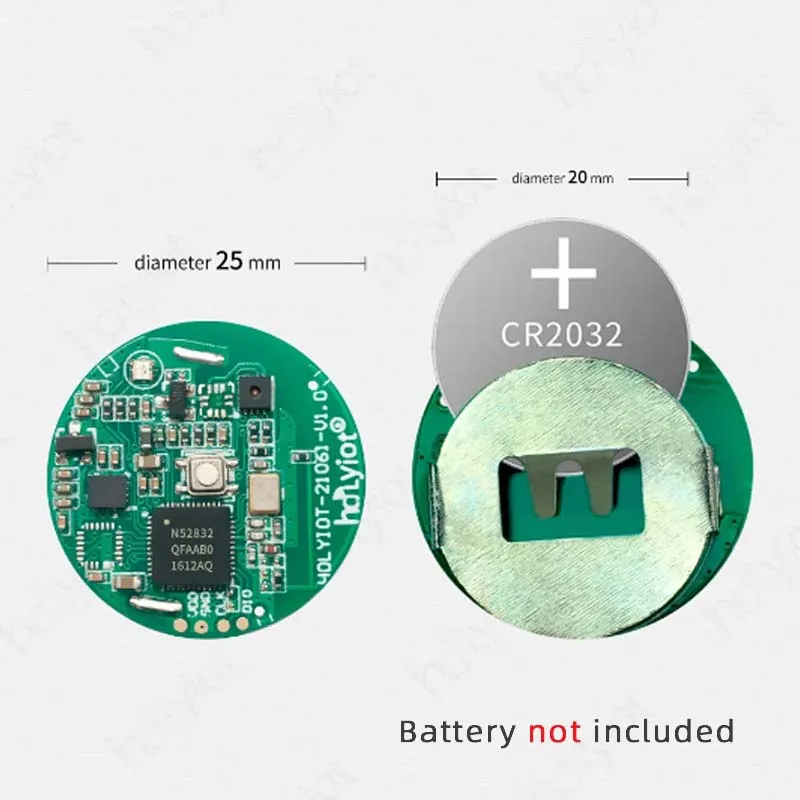 NRF52832 2.4Ghz Bluetooth 5.0 Low Power Consumption Module 6 Axis Accelerometer Gyroscope Temperature Humidity BLE Sensor