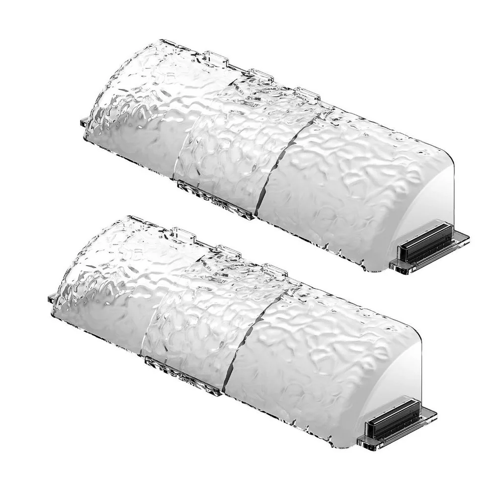 Plastic Magnetic Air Conditioner Vent Deflector Anti-Direct Blowing Retractable Heater Vent Deflector Adjustable