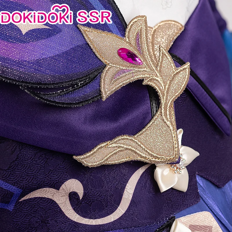 PRE-SALE dokidoki-ssr, Genshin Impact Keqing, Cosplay de Halloween, Genshin Ke Qing Impact, Cosplay